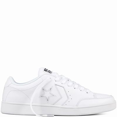 Converse Star Court Low Tops Mens - White/White/White Shoes (586IYGRX)
